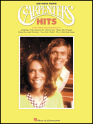 cover Carpenters Hits-Big Note Piano piano sheet music cover
